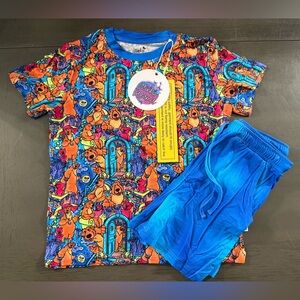 NWT Minky Dreamer Bear in the Big Blue House Daywear Bamboo Short Set - Size 4T